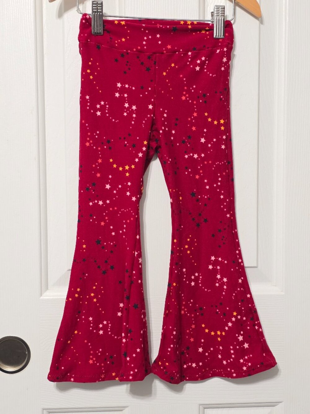 Girls star bellbottoms, 3t